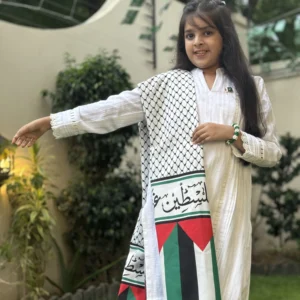 Azadi White Suit